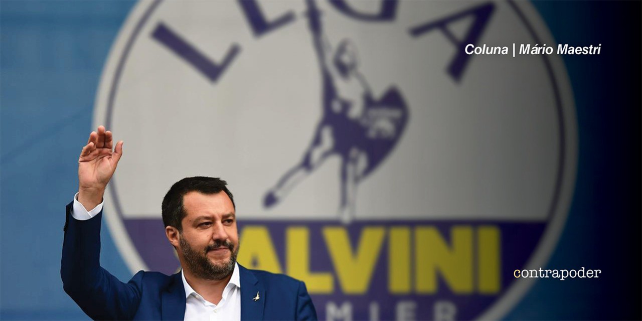 Salvini e a Lega: avança o perigo neofascista na Itália